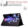 thumbnail image 4 of Allytech Case for Lenovo Tab M10 Plus (2020 2nd Gen) TB-X606F/ TB-X606X 10.3", Multiple Angle Stand Card Slots Cover with Auto Sleep/Wake for Lenovo Tab M10 Plus 10.3 inch FHD, Butterfly & Floral, 4 of 6