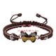 thumbnail image 2 of Pulseras para mujer, regalos para mujer, pulsera para enamorados, pulsera tejida a mano para San Valentín, joyería para novias, pulsera con dije de mariposa., 2 of 2