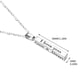 thumbnail image 4 of Xihbxyly Collar de Acero Inoxidable con Colgante "Te Amo", Diseño de Columna Negra Resistente, Regalo Especial para Pareja, Romántico para Uso Diario, Aniversario o Ocasión Especial, Cadena de 50 Cm., 4 of 4