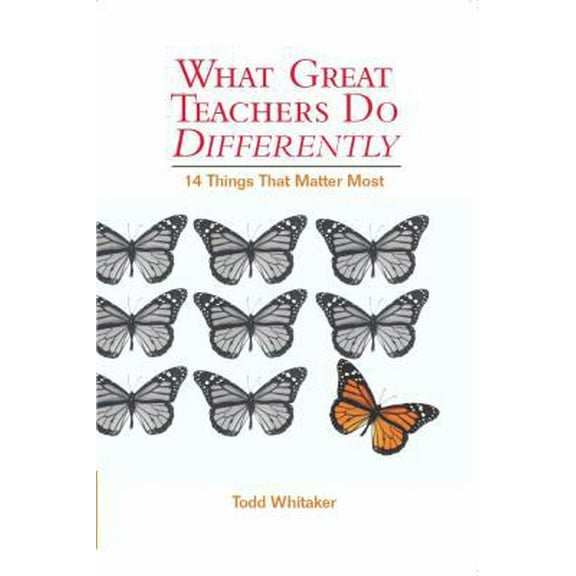 Pre-Owned What Great Teachers Do Differently: 14 Things That Matter Most (Paperback) 1930556691 9781930556690