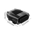 thumbnail image 2 of Chauffage de Voiture 12V - ABS, Chauffage Rapide, Décongélation en Verre, Compact, Portable, Idéal pour la Conduite en Hiver, 2 of 4
