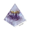 thumbnail image 3 of Crystal Quartz Desk Ornament with Resin Base - Natural Crystal Tower for Office Decor & Stylish Gift, 3 of 6