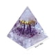 thumbnail image 3 of Natural Crystal Quartz Chip Decorative Resin Stand - Office Desk Tabletop Ornament Stylish Gift Idea With Crystal Tower, 3 of 6