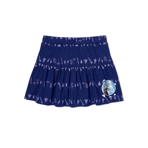 Frozen 2 Girls Knit Scooter Skirt, Sizes 4-16