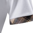 thumbnail image 5 of zuwimk Mens Polo Shirts,Men's Slim Fit Tech Stretch Polo Shirt Z02-White,L, 5 of 5