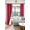Burguny Red, variant on Gorgeous Home Linen 2‑Panel Blackout Thermal Window Curtains, Bronze Grommet Top, Gold, 108 in Extra Long Adam Home Décor