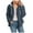 Blue, variant on UngA Womens Fleece Jackets Winter Fleece Jacket for Women 2025 Zipper Stand Collar Casual Coats with Pockets Red,XXXL