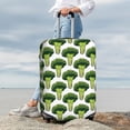 thumbnail image 3 of Lsque Cute Broccoli Printed Luggage Cover, Travel Luggage Protector,Scratch and Dirt Resistant, Fits 18-32 Inch Luggage - X-Large, 3 of 9