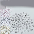 thumbnail image 4 of Milue 50pcs Rectangle Pointed Bottom Rhinestones Eye Catching Nail Accessories, 4 of 21
