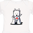 thumbnail image 4 of Inktastic Canada Day Westie Boys or Girls Long Sleeve Baby Bodysuit, 4 of 5