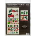 thumbnail image 2 of Imaginating Counted Cross Stitch Kit 5.5"X13"-Merry Christmas Sampler (14 Count), 2 of 2