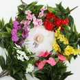 thumbnail image 4 of Artificial Flowers Fake Flowers Plastic Flowers 1 PC 15 Inch Artificial Impatiens Bouquet Realistic Silk Flowers for Vase Home Kitchen Table Centerpieces Wedding Party Decor, 4 of 7