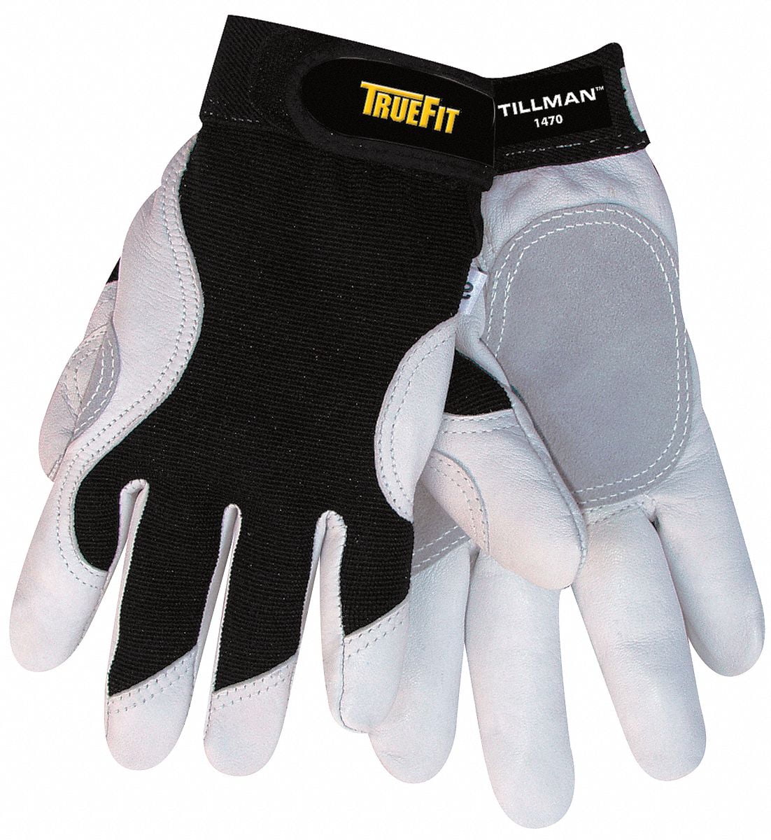 Tillman Mechanics Gloves,Black/Pearl,S,PR 1470S