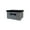 Black, variant on AOOOWER Foldable Storage Bin With Cover Houndstooth Pattern Fabric Organizers for Items Office Supplies Travel Accessory
