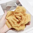 thumbnail image 4 of Flash Camellia Flower Brooch Pin for Women Men Elegant Texture Fabric Dahlia Rose Floral Brooches Lapel Pins Dainty Wedding Holiday Party Costume Dress Accessories Jewelry, 4 of 12