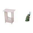 thumbnail image 1 of Práctica Mesilla De Noche Con Elegante Escultura De Pavo Real, Ideal Para Hoteles, Cafeterías, Pasillos, Salones, Balcones, Dormitorios, Oficinas, Salas De Estar, Estanterías Y Decoración, 1 of 8