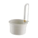 thumbnail image 5 of Cesta de drenaje para fregadero de cocina, colador colgante, cesta de drenaje para verduras Blanco, 5 of 9