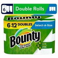 6-Count Bounty Select-A-Size Paper Towels (98 Sheets Per Roll)