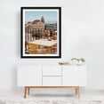 thumbnail image 2 of Table For Two in Lisbon - Lisbon Portugal Photography Cityscape Harbor Architecture Travel Poster Seaside Cafe Mediterranean Black Framed Wall Art Print 18 x 24 inches, 2 of 3