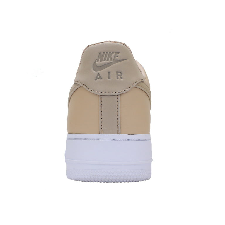 Nike Men's Air Force 1 '07 LV8 SE Reflective Swoosh Casual Shoes in White/White Size 7.5 | Leather