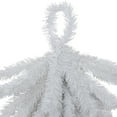 thumbnail image 3 of Northlight 30" Snow White Artificial Teardrop Xmas Swag - Unlit, 3 of 5