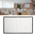 thumbnail image 2 of BDQ Projector Screen 100-Inch, 16:9, Front & Rear Projection, Portable Wrinkle-Free., 2 of 11