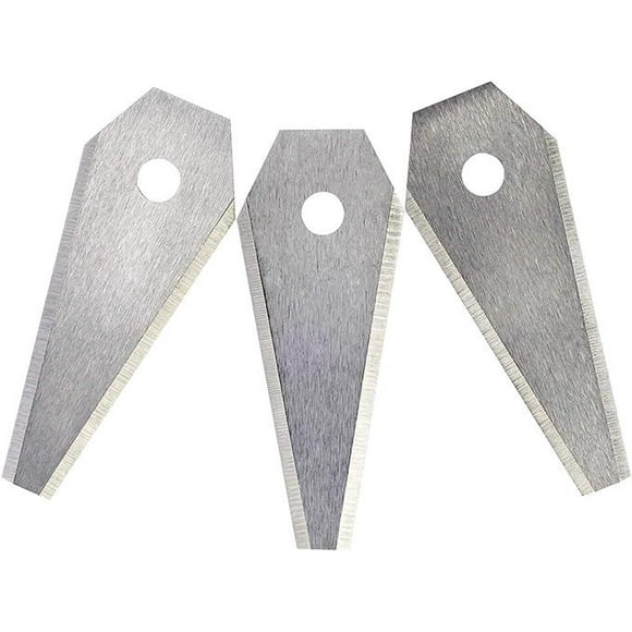 LYCXAMES Lawn Mower Blade Set for Bosch for Indego Robot Lawn Mower, 3 Blades