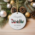 thumbnail image 1 of Personalized Baby First Christmas Ornament 2025 - Custom Name Ceramic Keepsake - Gift for - As Picture - 5-Pack, 1 of 1