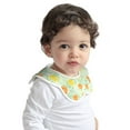 thumbnail image 2 of Hirioo Tree Palms Lemon for Baby Cotton Petal Bib Drool Bibs for Baby Boy Unisex, 2 of 9