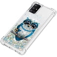 thumbnail image 6 of Compatible with Samsung Galaxy A51 5G Case Liquid Glitter Cute Stylish Slim TPU Silicone Quicksand Sparkle Shockproof Protective for Women Girls Case for Samsung Galaxy A51 5G Pearl Owl YB, 6 of 12