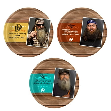 Duck Dynasty Party 9 inch Lunch/Dinner Plates (8 ct)