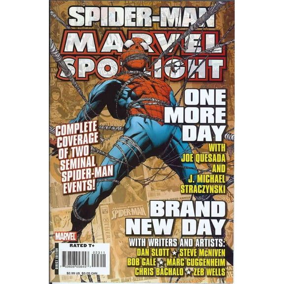 Marvel Spotlight: Spider-Man-One More Day/Brand New Day #1 VF ; Marvel Comic Book