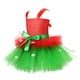 thumbnail image 5 of Conjunto de elfo navideño verde con diseño de moda navideña, juego de rol para fiestas, falda de ballet para niñas, falda abullonada, 5 of 6