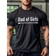 thumbnail image 1 of Dad Of Girls Outnumbered, Gift From Daughter To Dad, Dad Birthday Gifts From Daughter Wife, Soft 100% Cotton, Casual Summer Tee, Short Sleeve, Crew Neck Graphicng, Casual Daily Style, Men Graphic T S, 1 of 6