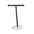 thumbnail image 2 of jifeng T Shape Under Cabinet Paper Towel Holder Towel Organizer Rack for Countertop Black, 2 of 9