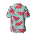thumbnail image 7 of Kdxio Men's Hawaiian Shirt for Men Short Sleeve Shirt Watermelon Summer Casual Holiday Beach Button Down T-Shirts, 7 of 7