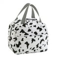 thumbnail image 1 of Lunch Bag Bento Animal Print Thermal Insulation for Work School Travel Portable Lunch Tote with Rice Bag Bento Bag, 1 of 2