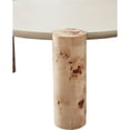 thumbnail image 4 of Meridian Furniture Table d'Appoint en Bois et Résine Blanche, 4 of 7