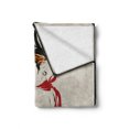 thumbnail image 2 of Queen Soft Flannel Fleece Throw Blanket, Retro Style Woman Hat Playing Card Design Poker Casino Gamble, Cozy Plush for Indoor and Outdoor Use, 50" x 60", Vermilion Beige, by Ambesonne, 2 of 6