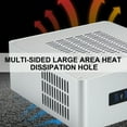 thumbnail image 6 of TA80 Mini PC Case Support Mini ITX Mainboard Chassis HTPC with Advanced Cooling For Home Office Computer, 6 of 10