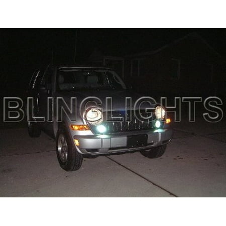New 2005 2006 2007 Jeep Liberty Kj 55watt Xenon Foglamps Foglights New 2005 2006 2007 Jeep Liberty Kj 55watt Xenon Foglamps Foglights Drivinglights Conversion Kit Upgrade