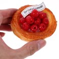 thumbnail image 5 of KAKOWELY Simulación de tarta de huevo, postre, modelo de comida, modelo decorativo, modelo de fiesta de bodas, accesorio de fotografía, 5 of 5