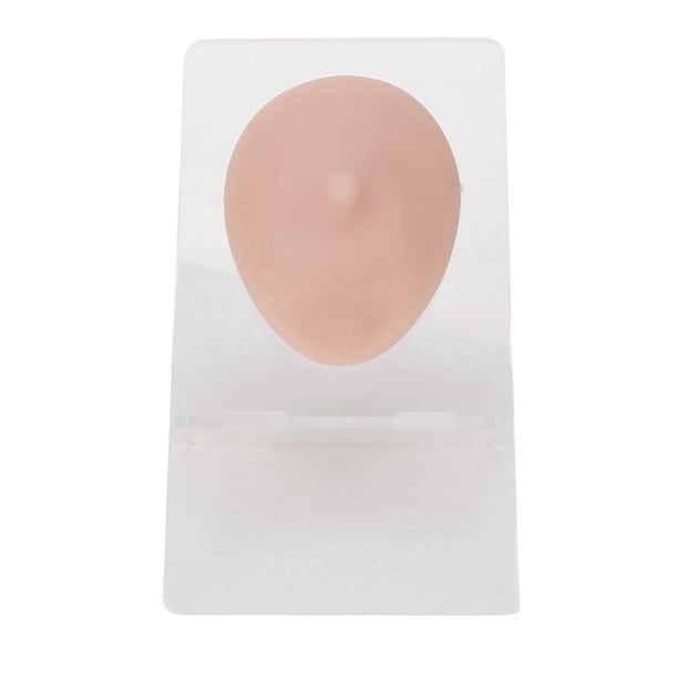 Pezón falso de silicona, pezón único de silicona suave, modelo de pezón de silicona, perforación, modelo de pezón de silicona, claridad notable