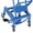 Blue + Steel, variant on 20 Ton Air Hydraulic Bottle Jack for Trucks and Auto Repair, Steel Lifting Tool with 10.23-20.07 inch Range