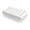 White, variant on Hard Plastic Pencil Box High Capacity Stackable Pen Organiser Case for Pen Pencil Marker Rulers and Art Painting Tool