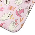 thumbnail image 5 of Kawaii Halloween Ghost Pattern Dish Drying Mat for Kitchen 1 Pack, Ultra Absorbent Microfiber Dishes Drainer Mats,16x18in(41x46cm), 5 of 6