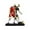 C(Black & Red), variant on Decorr 6.5" Soccer Player Resin Sculpture, Mini Soccer Sports Memorabilia Sculpture, Abstract Sports Figurine for Desk Decor, Soccer Fan Collection & Memorial Gifts