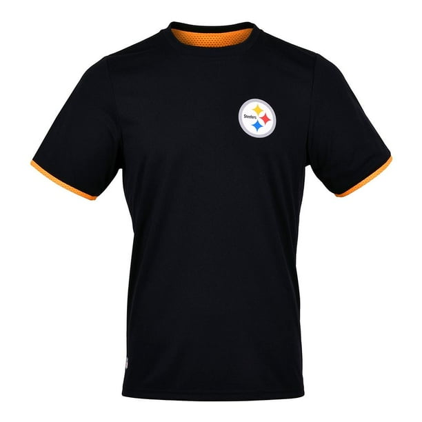 Playera para Hombre NFL Talla M Negro Steelers