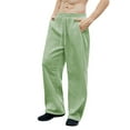 thumbnail image 2 of Relaxed-Fit Pants - Comfortable Breathable Sweatpants with Pockets and Elastic Waistband for Hiking & Outdoor Activities, 2 of 10