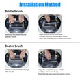 thumbnail image 7 of EEEkit Robot Replacement Parts Compatible with iRobots Roomba 500 600 Series, Robot Vacuum Accessories, 1 Bristle Brush, 1 Beater Brush, 3 Side Brushes and 3 Vac Filters, 7 of 7